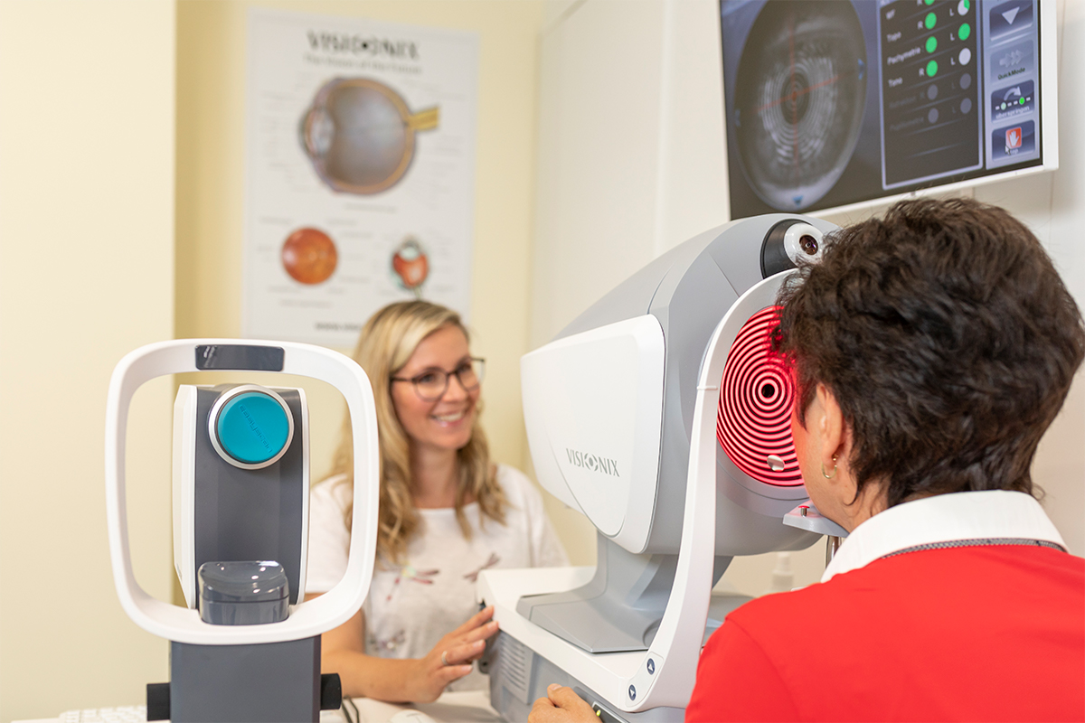 Optometrische Dienstleistungen im Einzelnen