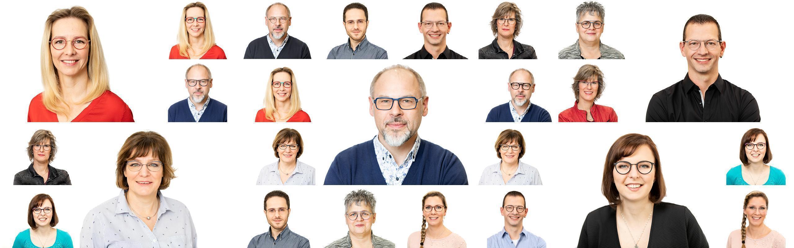 Collage, die das Team von Hagemann zeigt